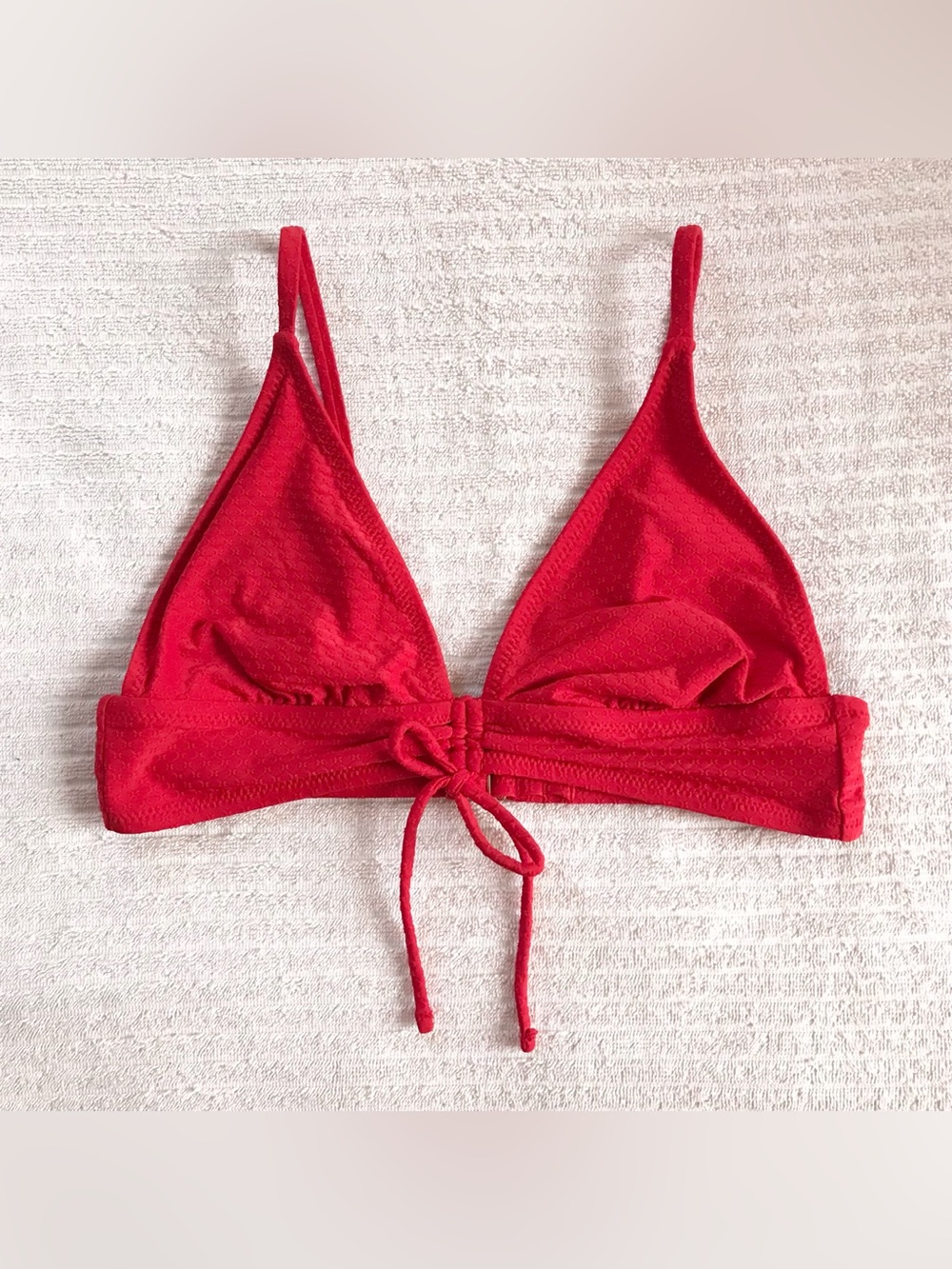 Shade & Shore Red Bikini Top